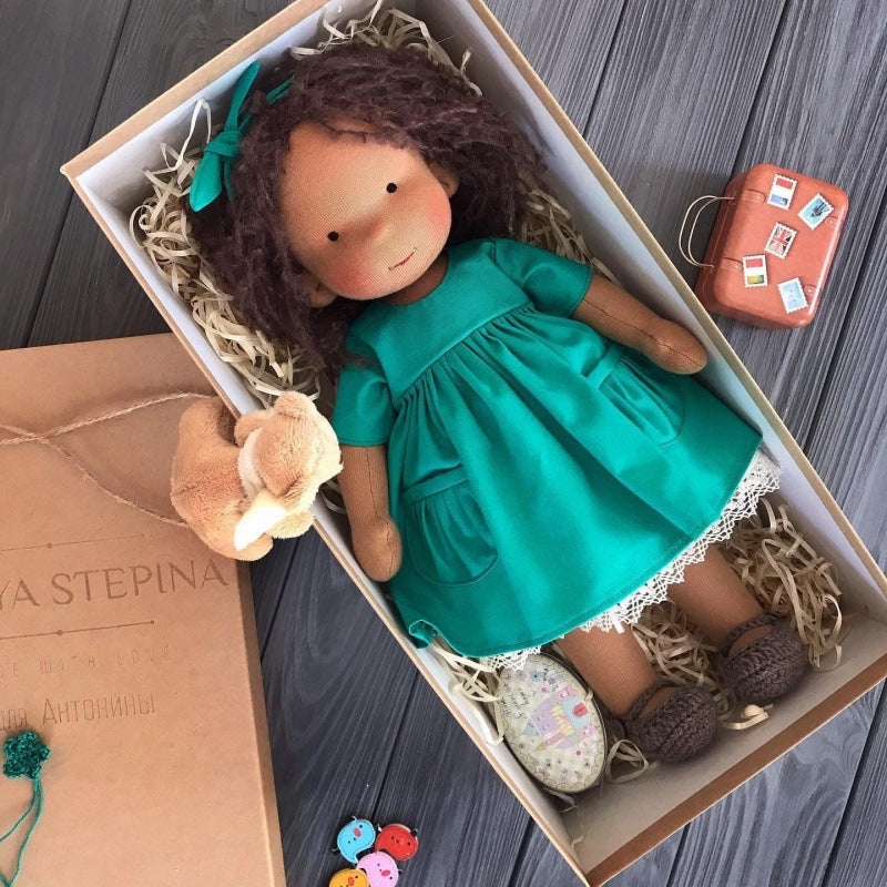 Dolly™ | Handcrafted Waldorf Doll - Soft and Lovable for Imaginative Play