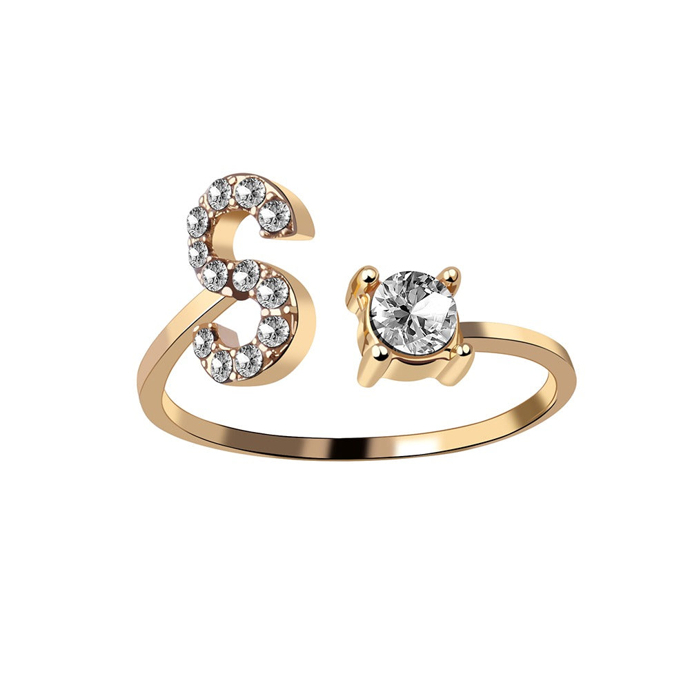 Lira ™ | Letter Ring - Personal Expression through Initials