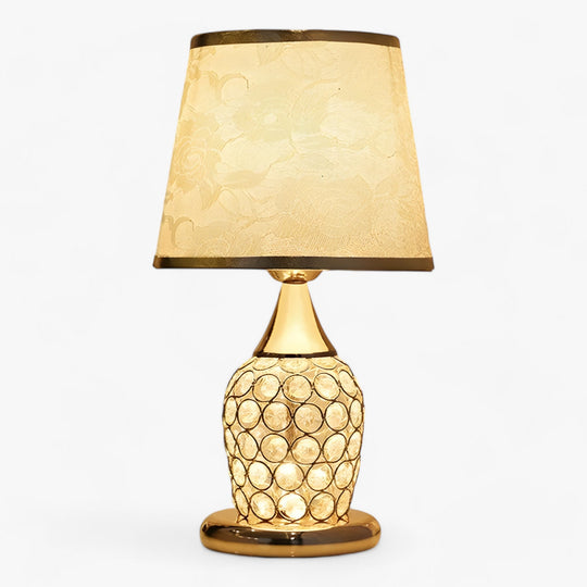 EuroCrystal | Elegant European Crystal Table Lamp - Romantic Decorative Lighting for Your Nightstand