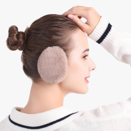 Millie | Fleece Ear Protectors Without Band - Ultimate Winter Warmth