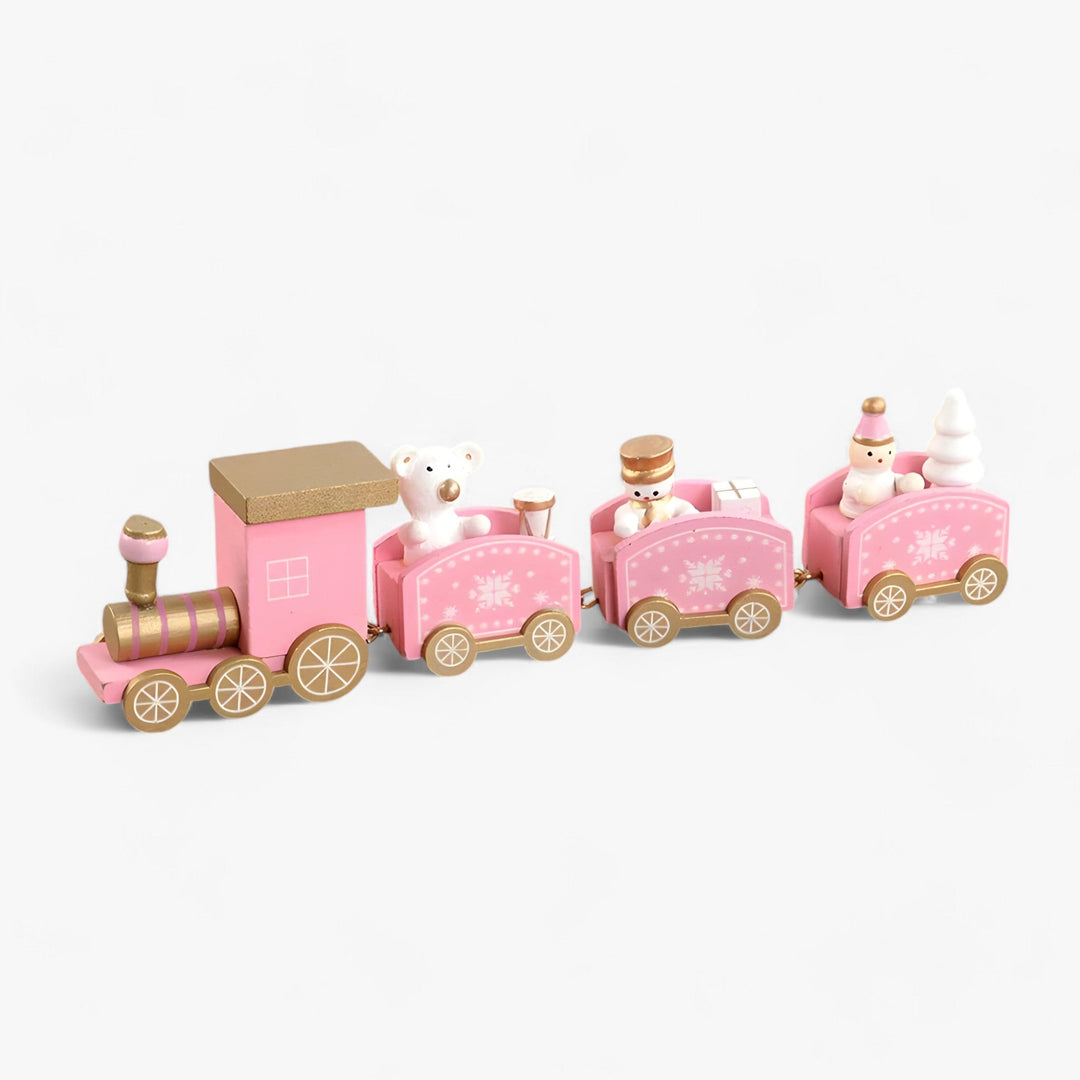 Ornamento del treno di Natale in legno Whimsy | - Decorazione festiva e regalo per bambini