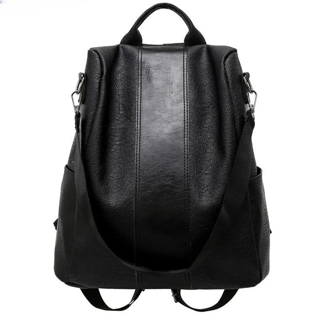 Chic Soft Leather Backpack