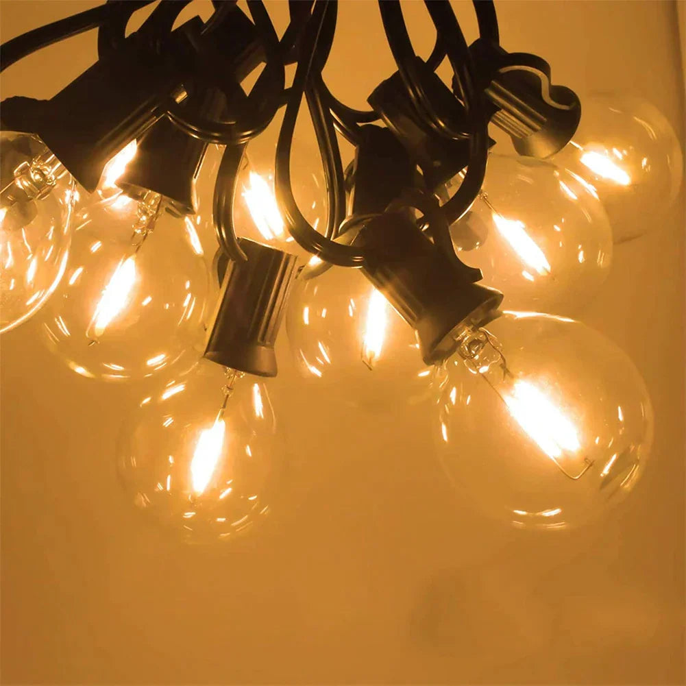 Set of 10 G40 LED Bulbs | Waterproof Bulbs - Perfect for Outdoor String Lights