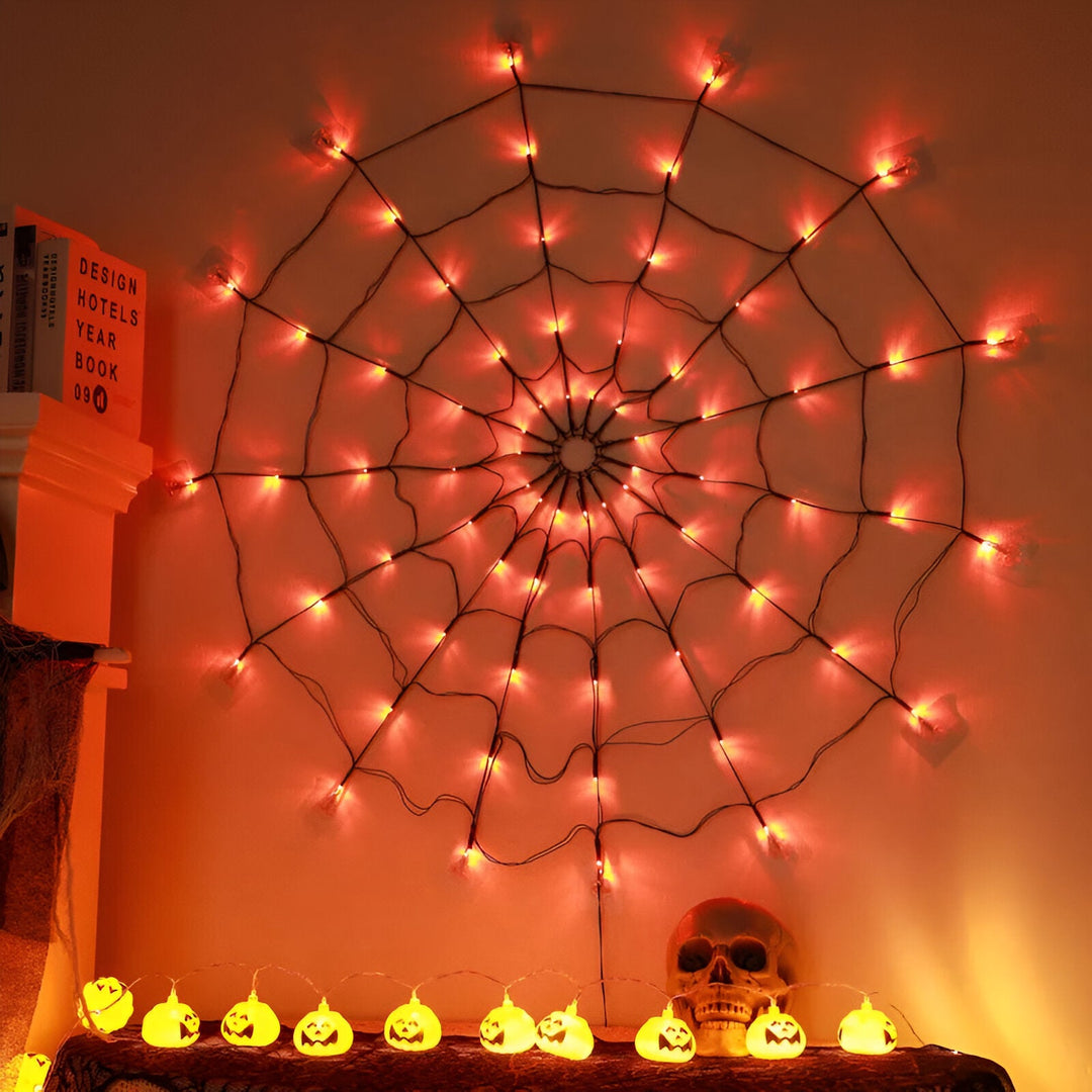 Spindle | Scary Canvas Lights - Attention-Grabbing Halloween Decor