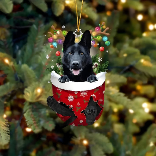 Ciondolo a forma di cucciolo dell'albero di Natale - Fascino festivo e regalo per gli amanti dei cani