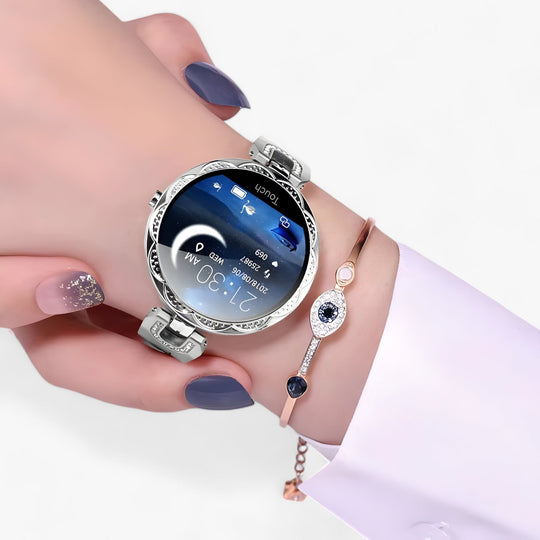 GlamFit | Stylish Smartwatch - Waterproof and Designed to Track Your Fitness Progress!