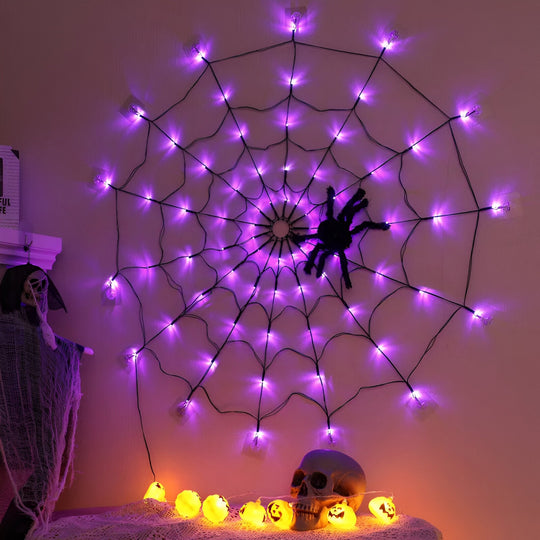 Spindle | Scary Canvas Lights - Attention-Grabbing Halloween Decor