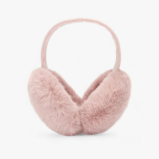 Aurora | Faux fur rabbit ear warmers - Cozy winter warmth