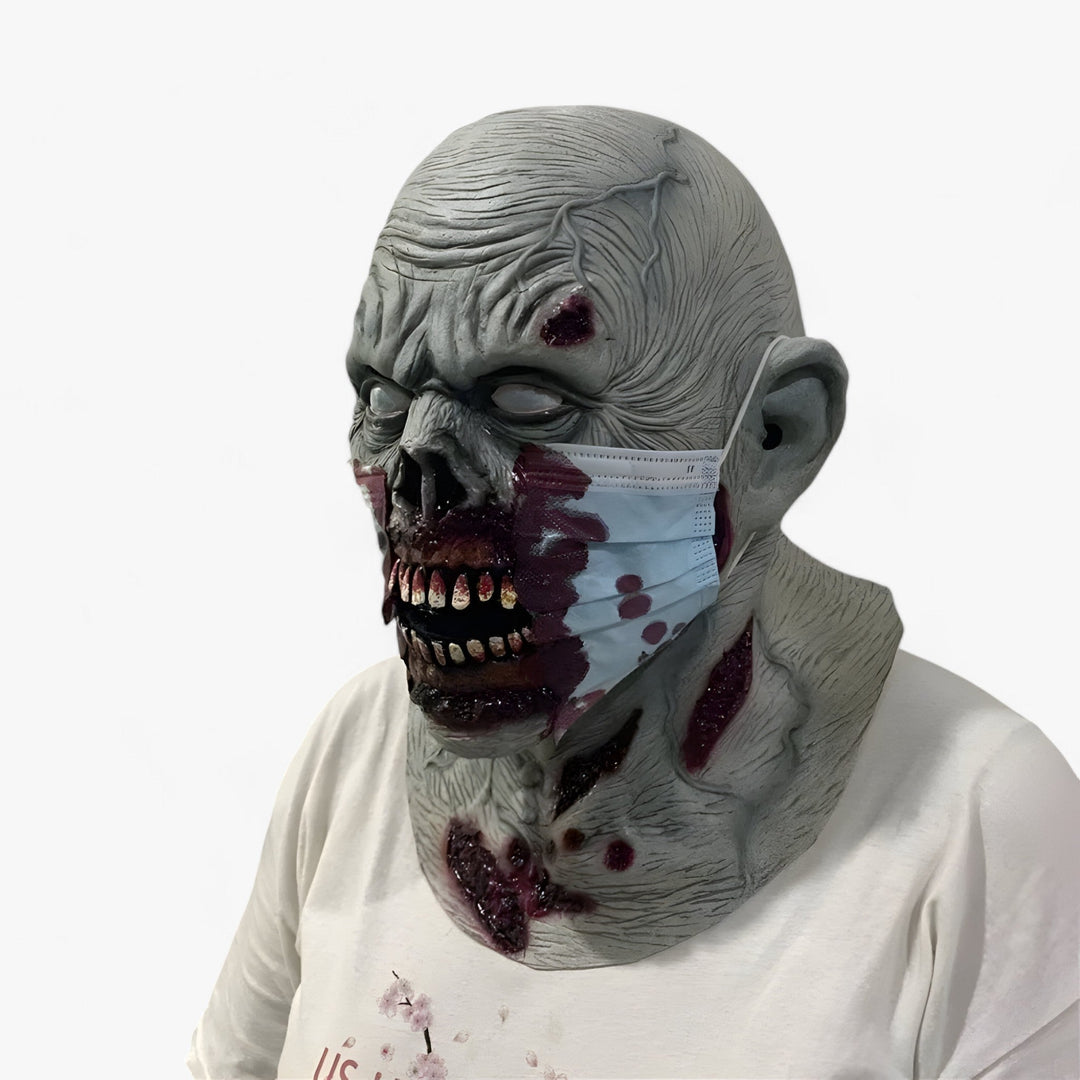 Zacharie | Zombie Gauze Mask - Scary Accessory for Halloween Cosplay