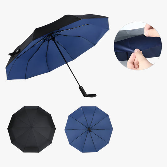 Folding Umbrella | Windproof Parasol - Large and Durable for All Weather