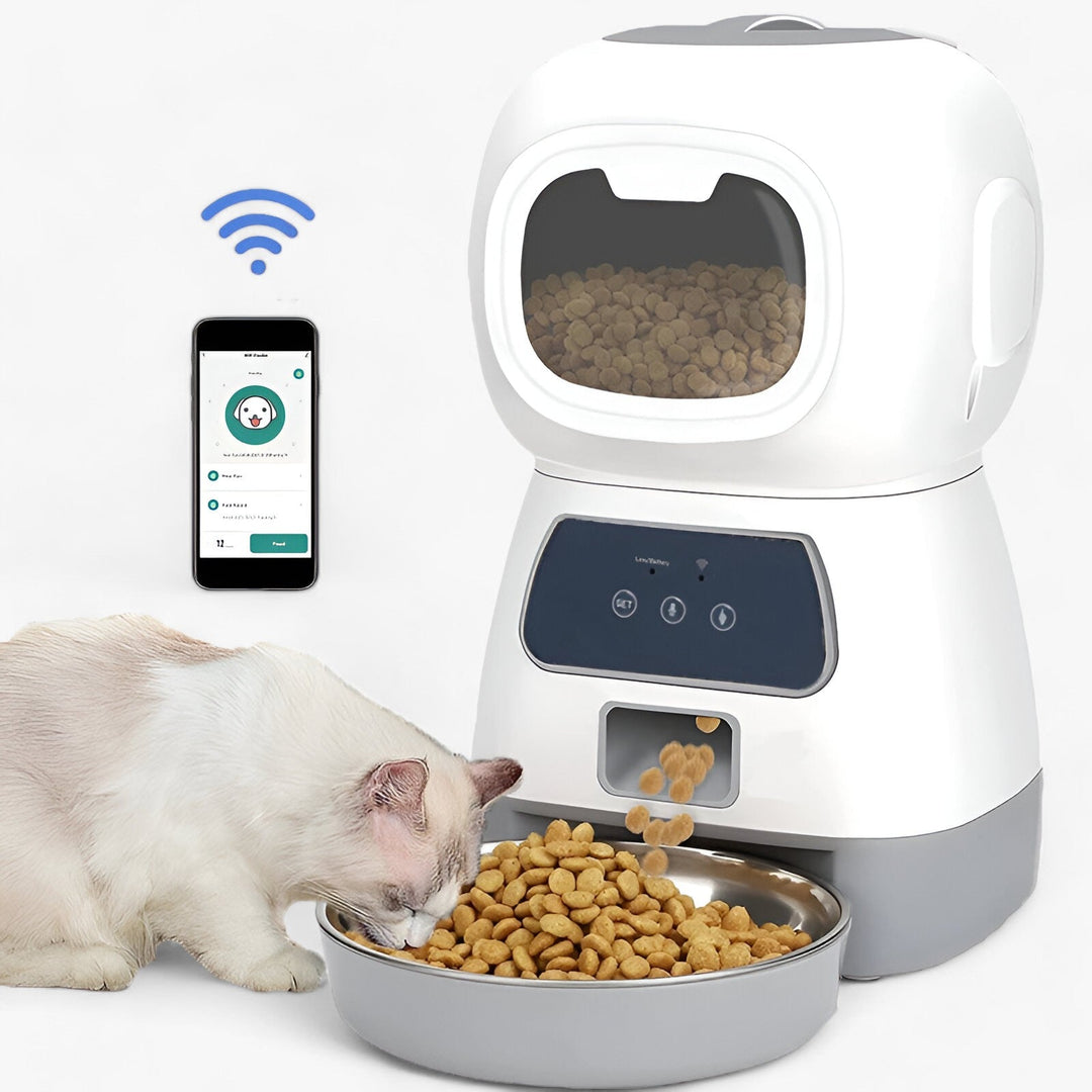 Animal Feeder | Intelligent Automatic Dispenser - Convenient Feeding