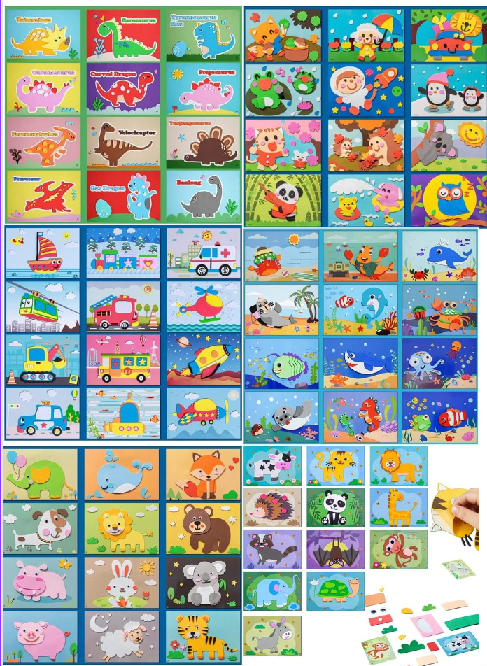 ArtBook™ | 3D Sticker Puzzle - Enhance Your Creativity with Fun Challenges