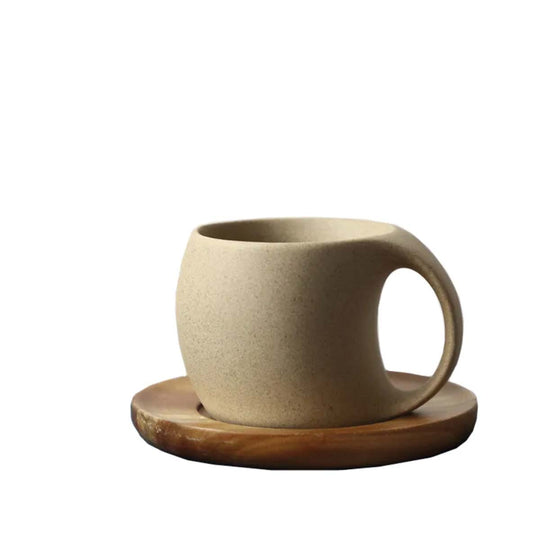 Elegant handcrafted ceramic jug with matte finish | Modern organic design | Perfect for serving drinks - matching cups available!