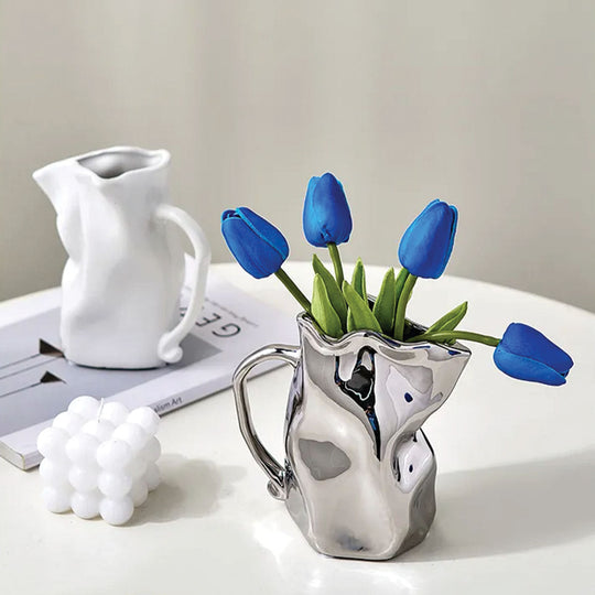 Elegant foldable coffee vase