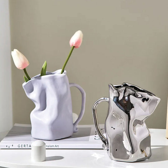 Elegant foldable coffee vase