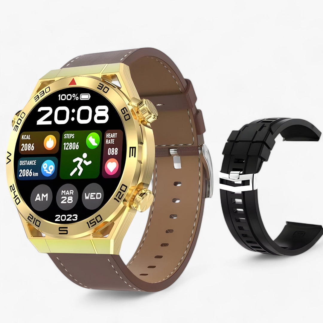 DT Ultra Mate | Smartwatch - GPS & NFC for Men with Bluetooth Calls & ECG