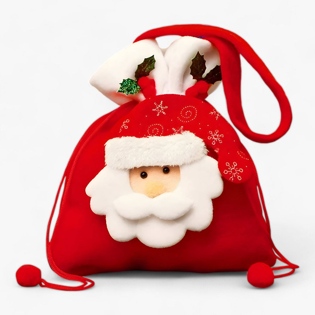 SantaBear | Christmas Gift Bags - Perfect for Storing Your Festive Gifts and Sweets