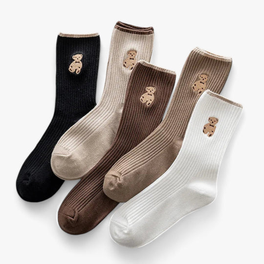 Tori | Bear Socks - Comfortable and adorable (Buy 1 Pair, Get 1 Pair FREE)