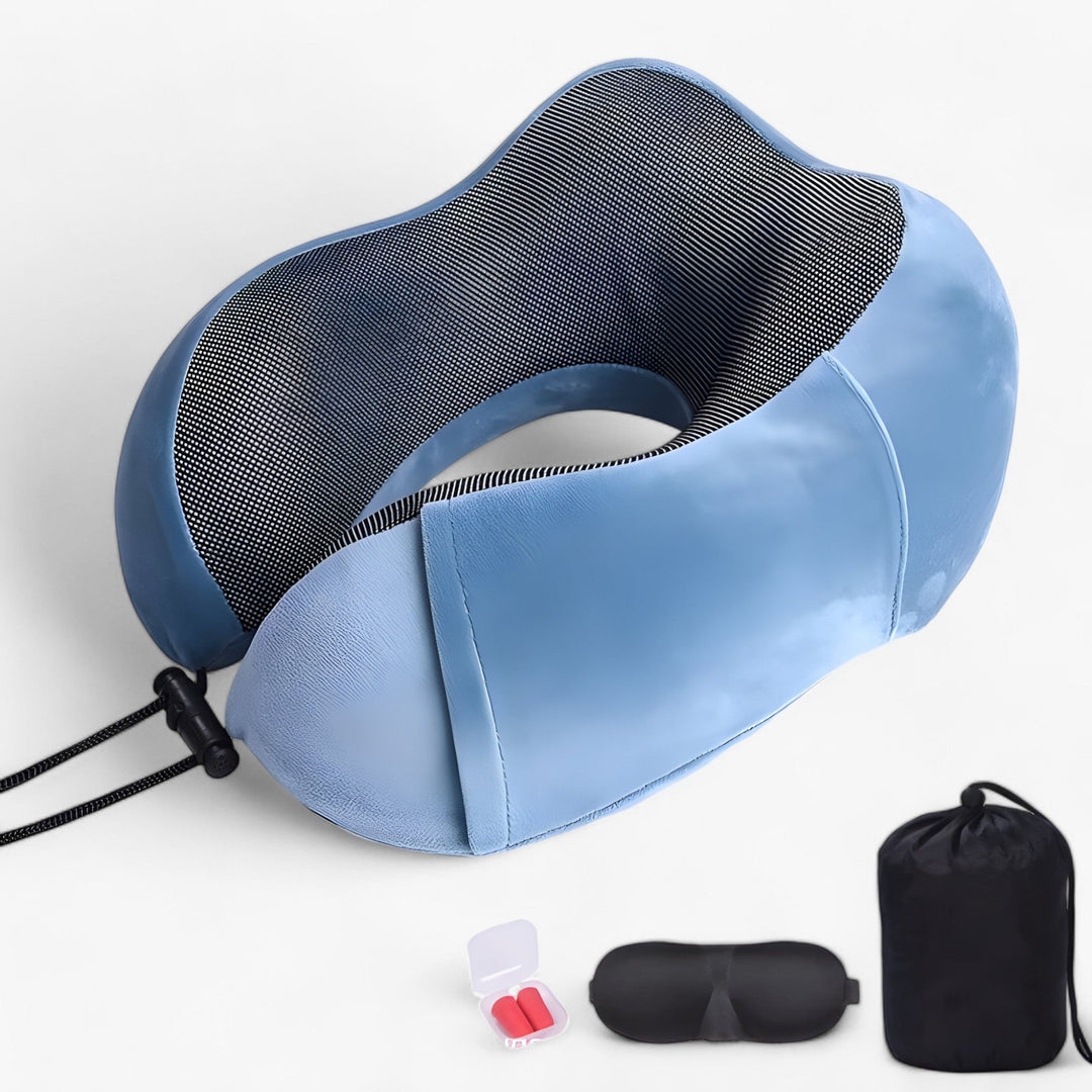 CloudRest | U-Shaped Travel Pillow - Memory Foam for Neck Support