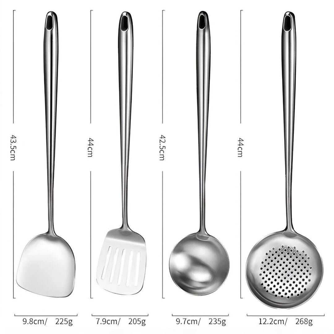 Stainless kitchen tools | Reliable and versatile cookware