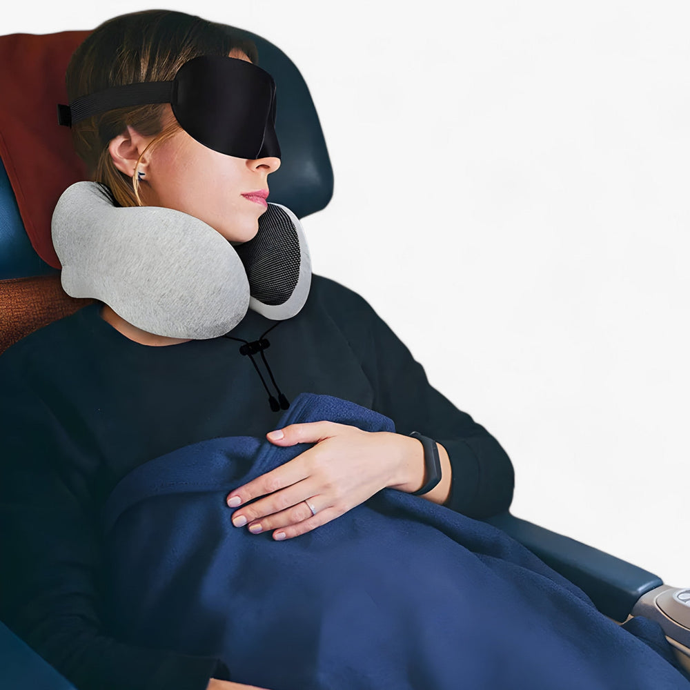 CloudRest | U-Shaped Travel Pillow - Memory Foam for Neck Support