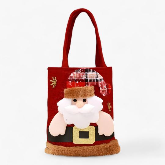 SantaBear | Christmas Gift Bags - Perfect for Storing Your Festive Gifts and Sweets