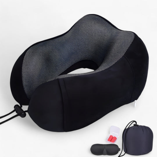 CloudRest | U-Shaped Travel Pillow - Memory Foam for Neck Support