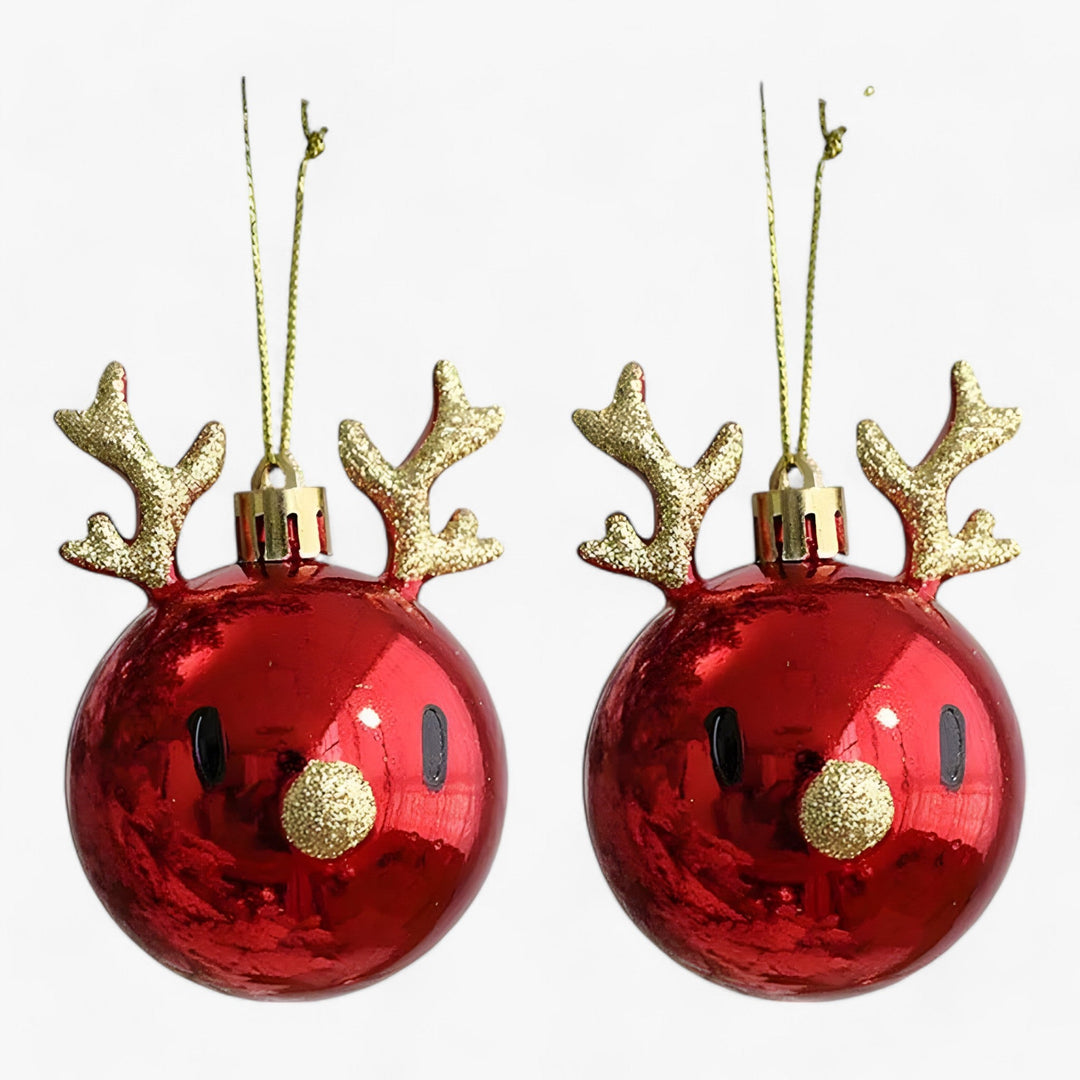 Ornamenti natalizi Rudy | Alce - Decorazioni festive per l'albero