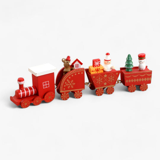 Ornamento del treno di Natale in legno Whimsy | - Decorazione festiva e regalo per bambini