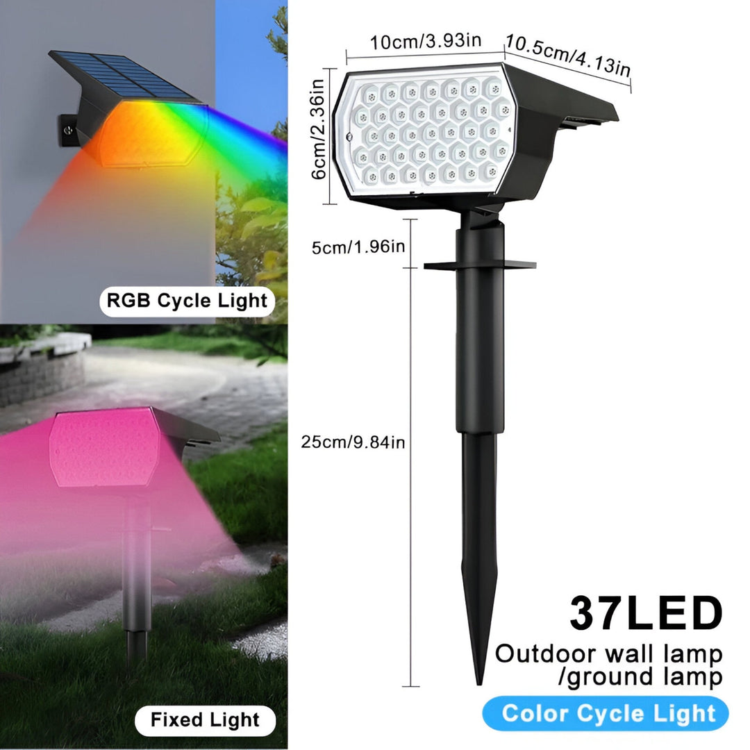 LED solar light for the garden