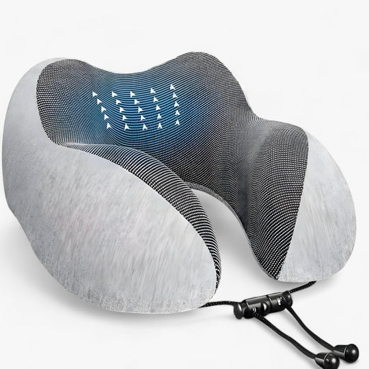 CloudRest | U-Shaped Travel Pillow - Memory Foam for Neck Support