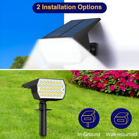 LED solar light for the garden