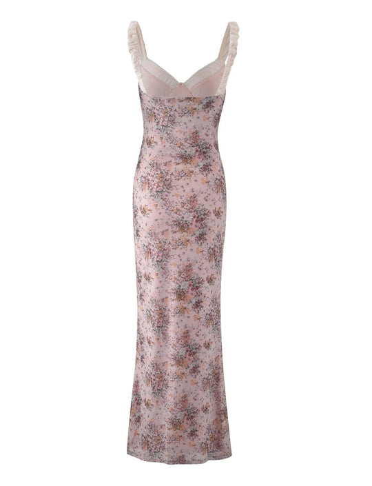 Camouflage Floral Dress in Pink | Unique and Vibrant