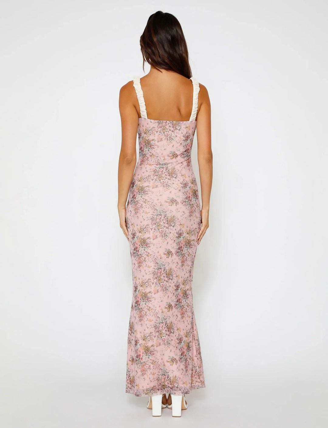 Camouflage Floral Dress in Pink | Unique and Vibrant