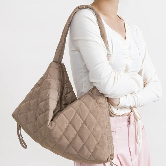 Olivia padded shoulder bag