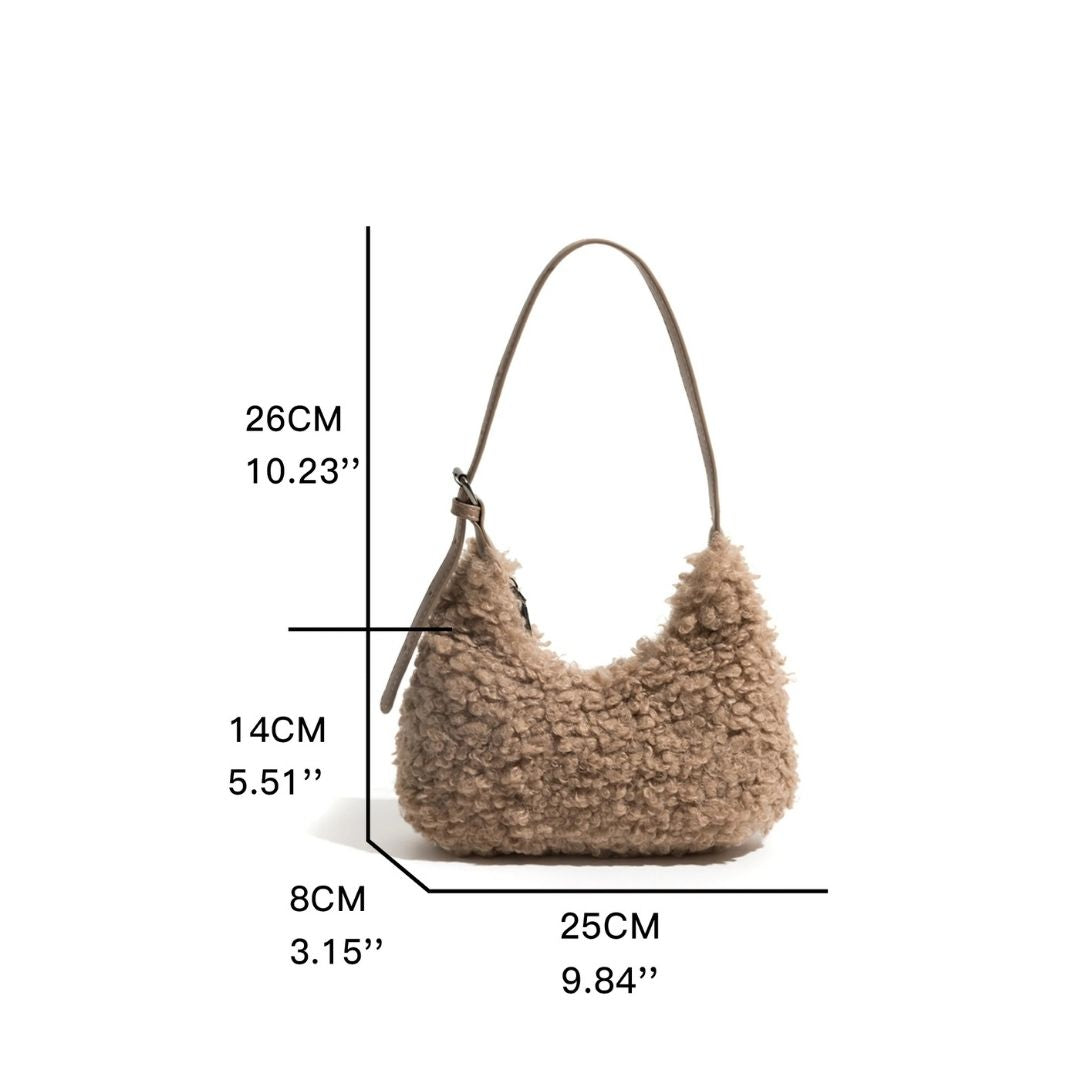 Kyra Faux Fur Shoulder Bag