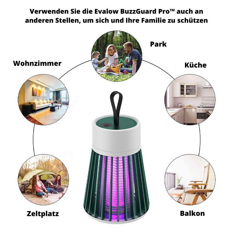 Evalow BuzzGuard Pro™ | High-Efficiency Insect Guard - Say Goodbye to Mosquitoes and Insects with Our Special 1+1 Free Offer