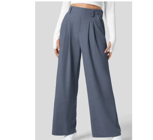 Poumys™ | High-Waisted Wide-Leg Pants