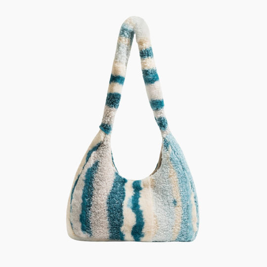 Yara faux fur handbag