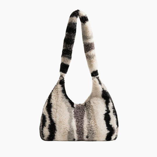 Yara faux fur handbag