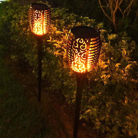 Solar flame torch lights - Add ambiance to your garden