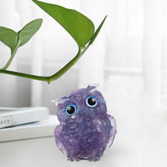 Owl Amethyst Pearl™ | Stylish Decoration - Elegance and Charm