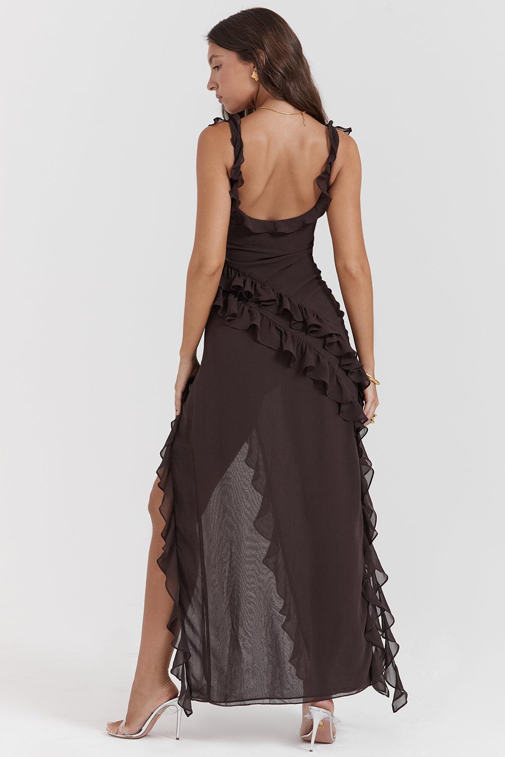 Maxi Dress with Ruffles | Flowing and Feminine