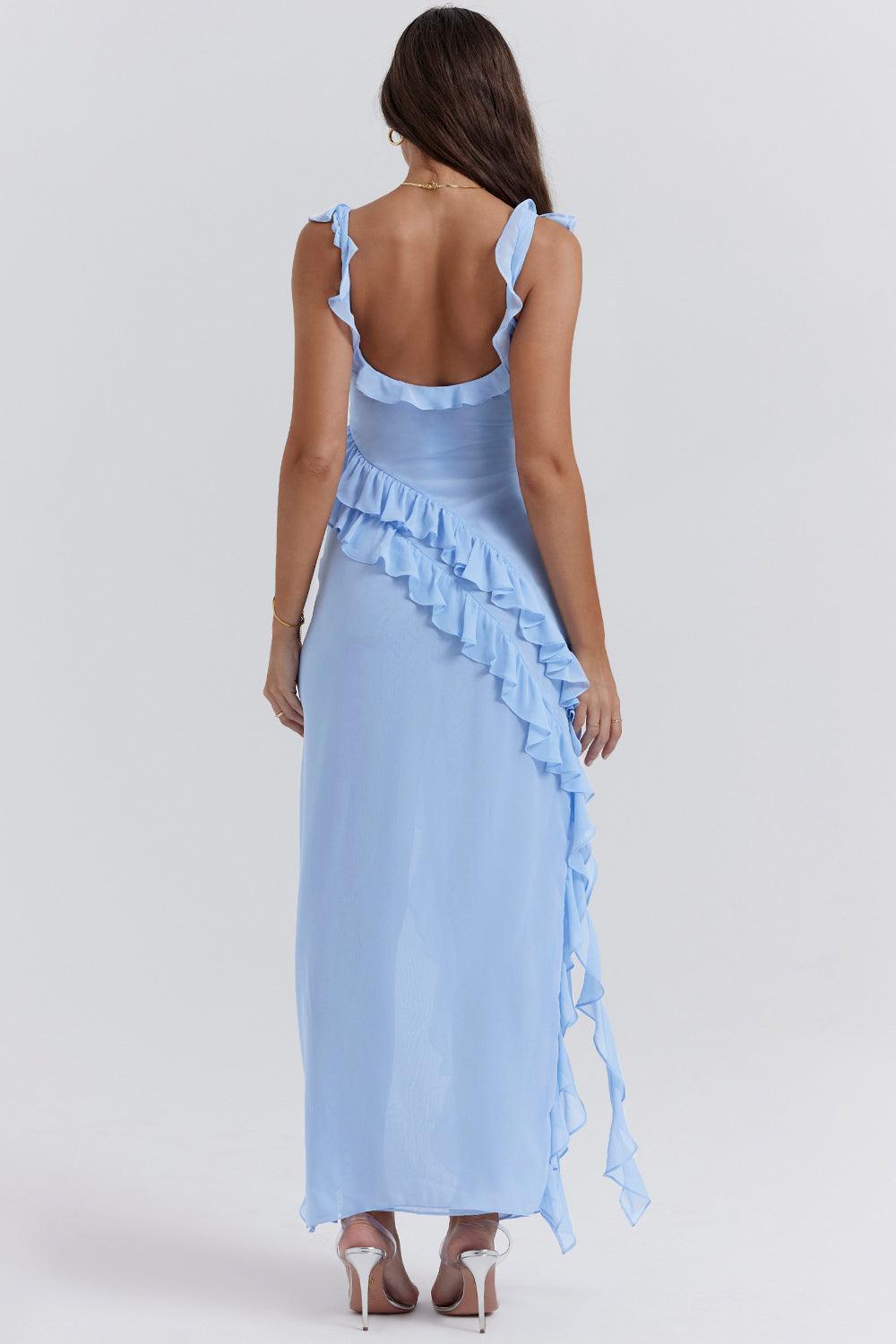 Maxi Dress with Ruffles | Flowing and Feminine