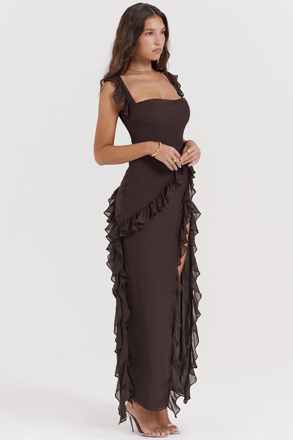 Maxi Dress with Ruffles | Flowing and Feminine