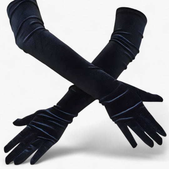 Lily | Velvet Gloves for Women - Elegant Retro Style and Warmth