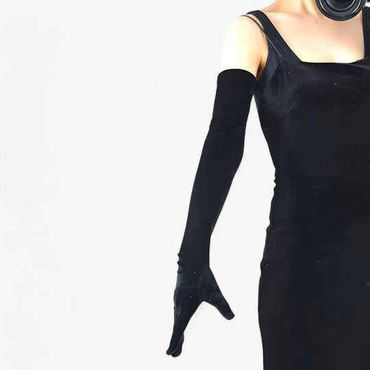 Lily | Velvet Gloves for Women - Elegant Retro Style and Warmth