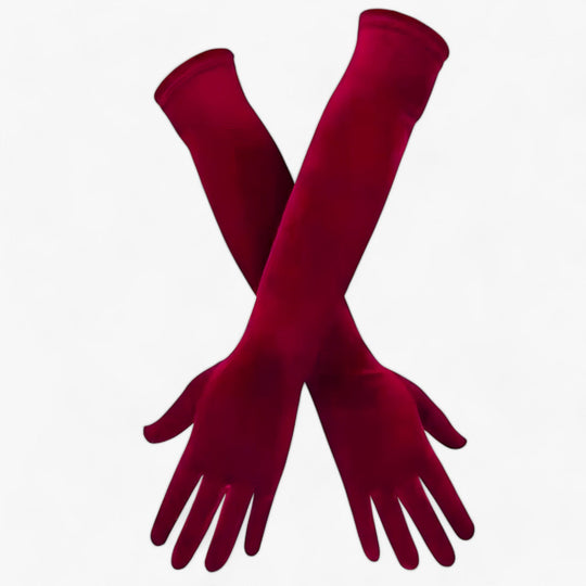 Lily | Velvet Gloves for Women - Elegant Retro Style and Warmth