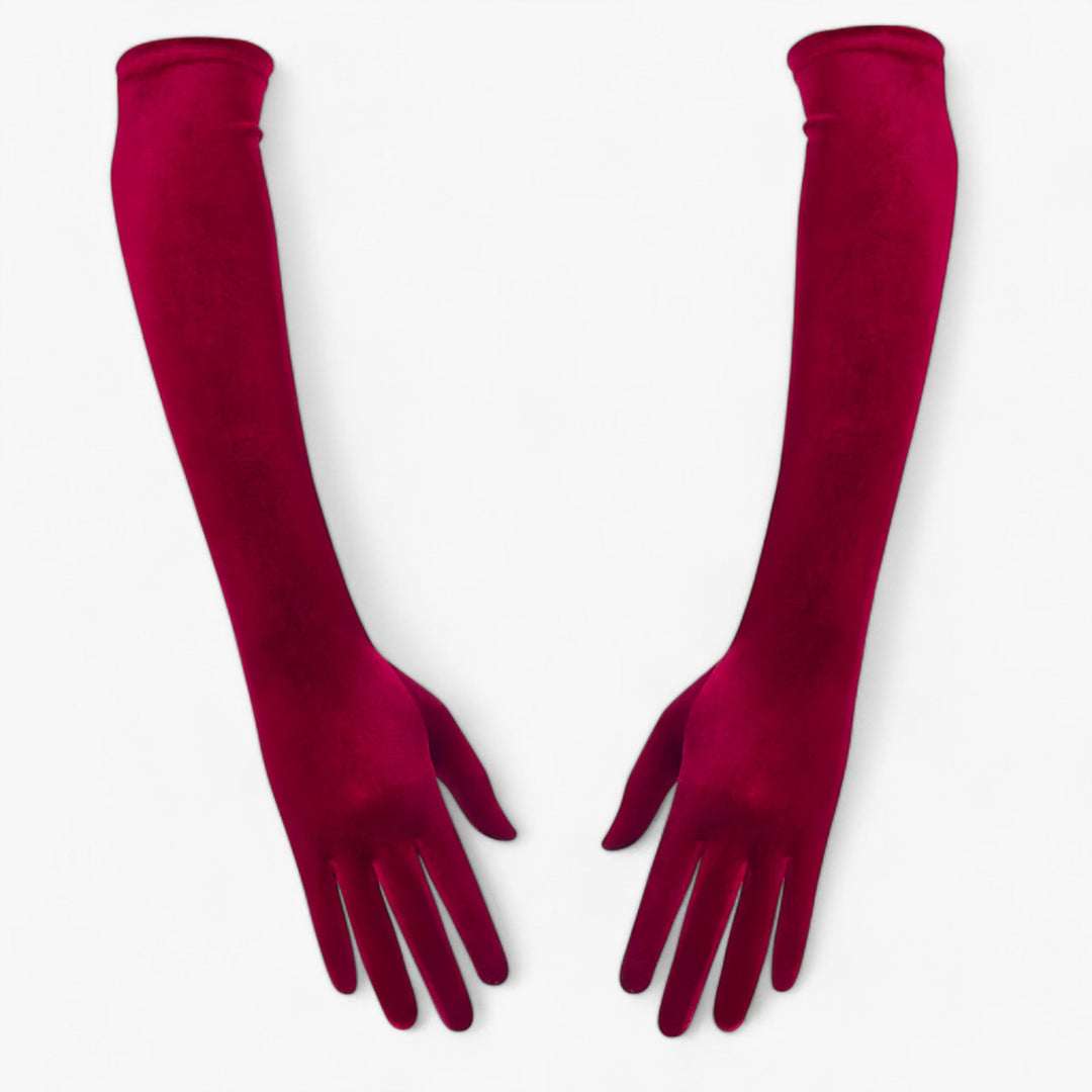 Lily | Velvet Gloves for Women - Elegant Retro Style and Warmth