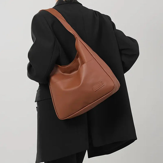 Maya Vegan Leather Hobo Bag